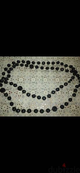 necklace 2 models necklace beads black  1=7$ or 3=15$ 7