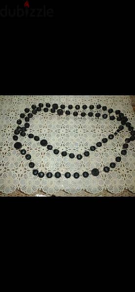 necklace 2 models necklace beads black  1=5$ or 3= 13$ 8