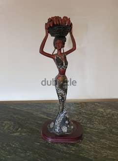 African Woman Statue ((VERY CLEAN))