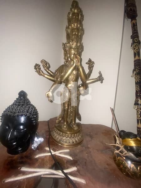 Copper Antique Hindu Shiva Statue 2