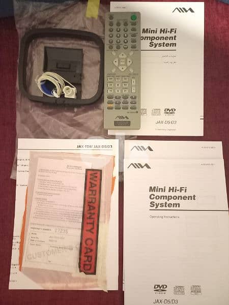 AIWA DIGITAL surround system by Sony. 5