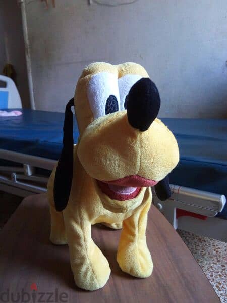 PLUTO MECHANISM Disney character Great Toy 33Cm BARKS +MOVES to SET=15 1