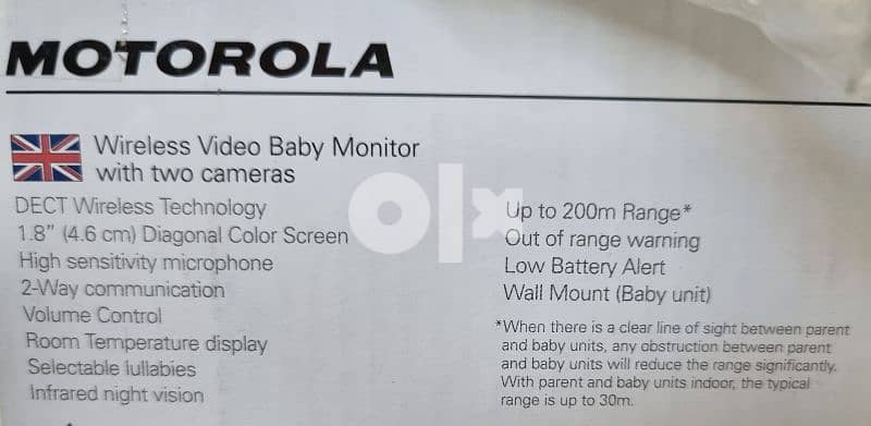 Motorola Baby Monitor 1