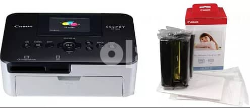 Canon Selphy Photo PRINTER CP1000 + KP-108