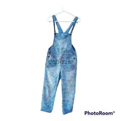 Sisley Overall Floral Jeans