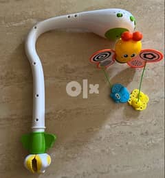 Baby Toys For Newborn Crib Bed Bell With Light & Music