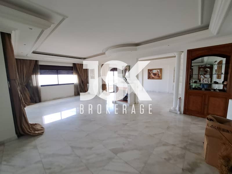 L09578-Spacious Apartment for Sale in Ain Saadeh with a View 0