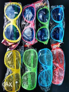Party shutter eyeglasses and sunglasses