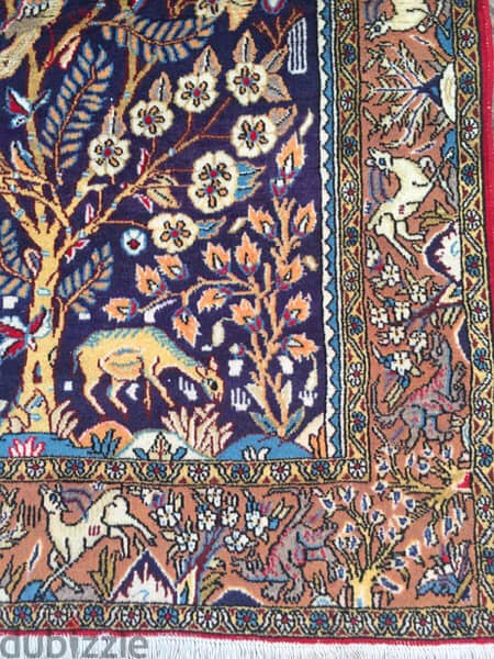 سجاد عجمي . قم. Persian Carpet. Tapis. Hand made 5