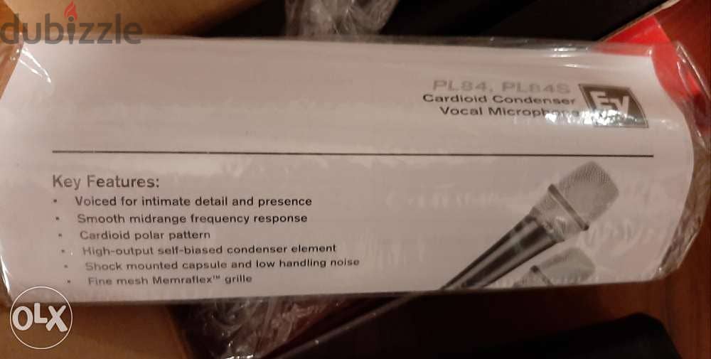 Microphone Condenser ElectroVoice 3