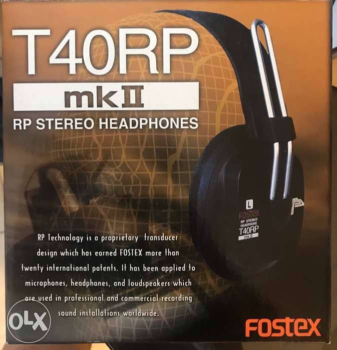 Headphones Pro fostex TR40rpMK2 1
