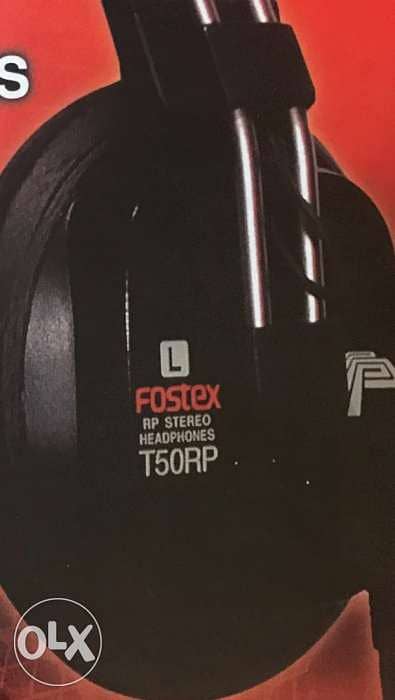 Fostex New T50RP professional headphones 1