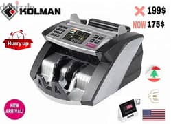 Money counter from Kolman 8800 high quality fast speed
