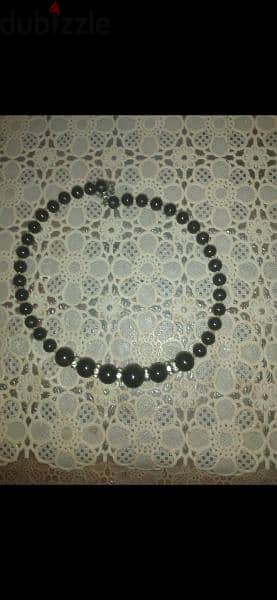 necklace 3a2ed vintage black pearl necklace choker 3