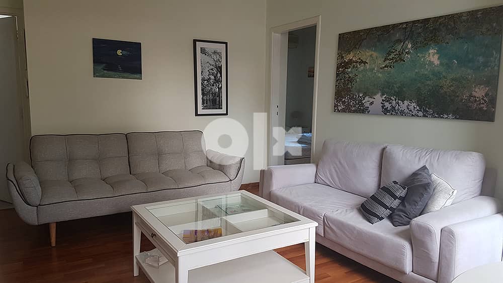L00540 - Furnished 1 Bedroom Apartment For Rent In Achrafieh 1