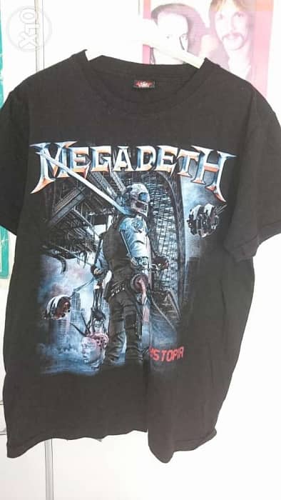 Megadeth tshirt short sleeve