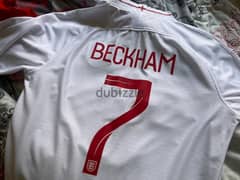 beckham special edition england nike jersey