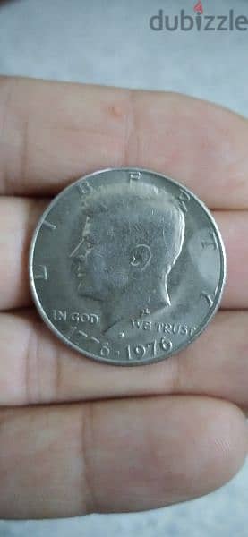 Half USD Memorail Kennedy for the 200 Yeats Anniversary