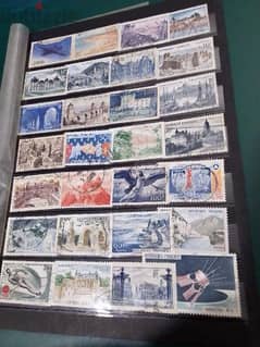 France 1960's old 28 stamps Lot# SPFR-7 طوابع فرنسية قديمة