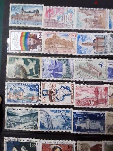 France 1960's old  24 stamps Lot# SPFR-8 طوابع فرنسية قديمة 5