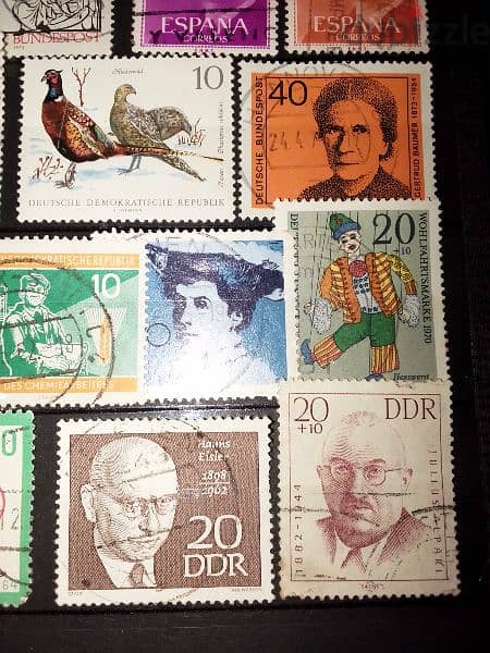 1960's world old 32 stamps Lot# SPWD-22 طوابع عالمية من الستينات 4