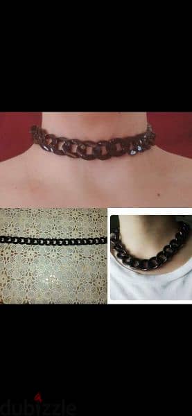 necklace chain form necklace black choker 1=7$ or 3=15$