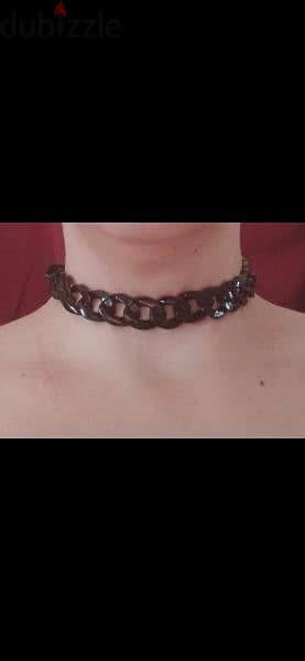 necklace chain form necklace black choker 1