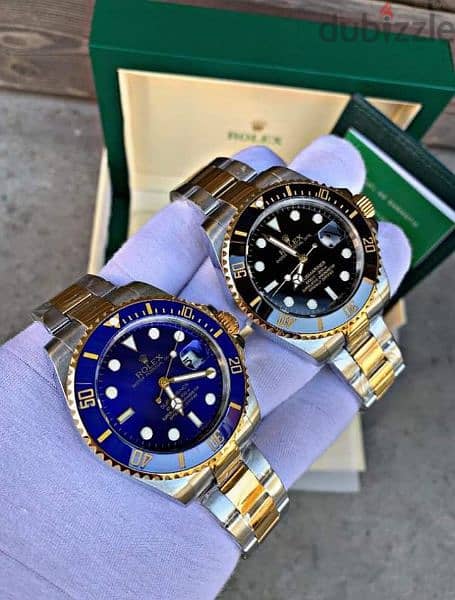 submariner two tone bluesy swiss super clone 1.1 5