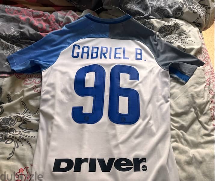 inter milan gabigol 96  away nike jersey gabigol 2