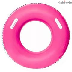 Bestway INFLATABLE PINK SWIM RING WITH HANDLES 91CM