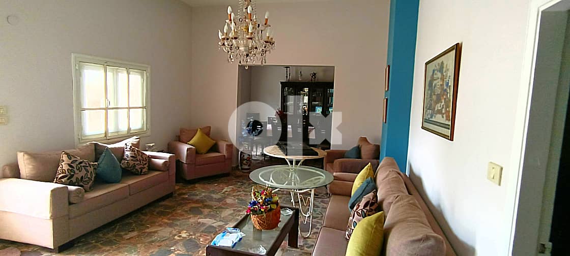 L09616 - Furnished House with Terrace for Rent in Achkout 11