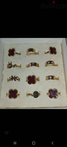 ring pick any 3 rings 15$ 12