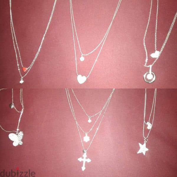 necklace double chain necklace 0