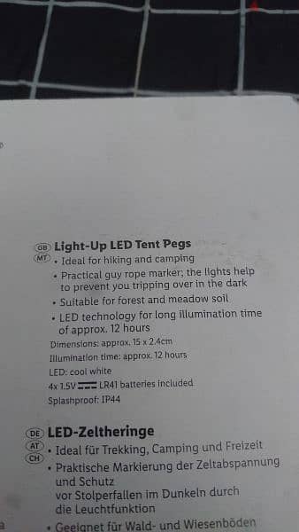 light up led 3