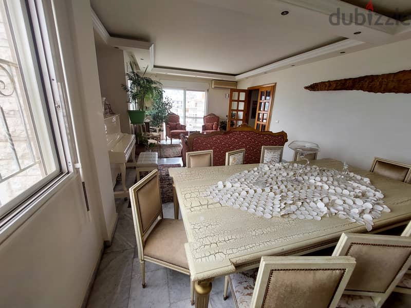 Duplex in Dik El Mehde, Metn with a Breathtaking Sea and Mountain View 9