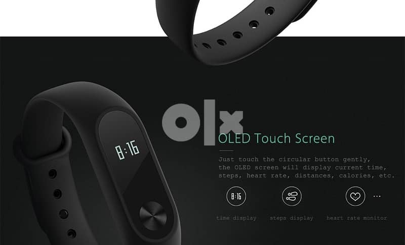 Brand New Xiaomi Mi Band 2 Smart Wristband Watch Latest batch 1