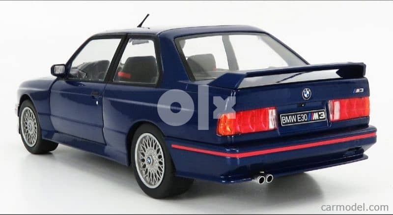 BMW (E30) M3 diecast car model 1:18. 2