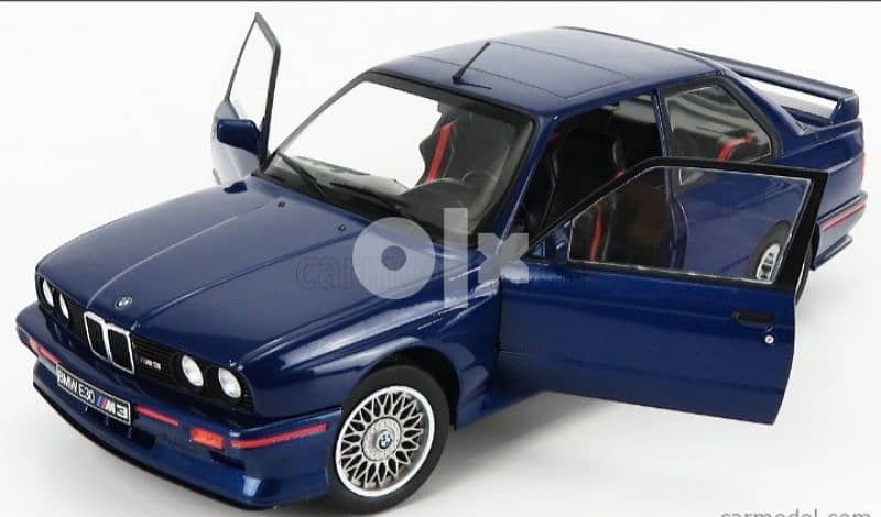 BMW (E30) M3 diecast car model 1:18. 5