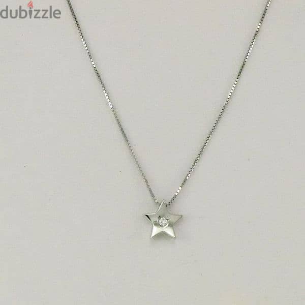 necklace star pendant 925 silver 5grams 3