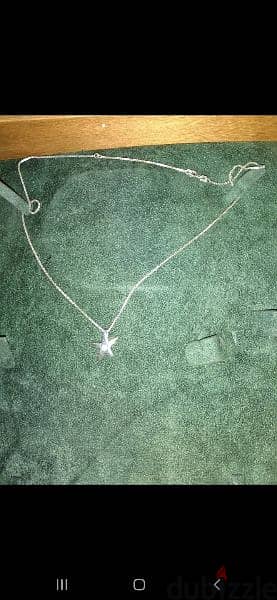necklace star pendant 925 silver 5grams 10