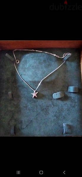 necklace star pendant 925 silver 5grams 13