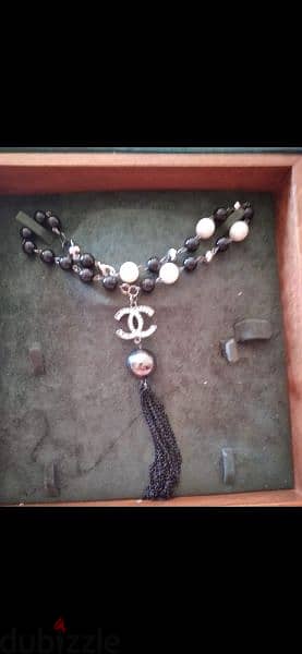 necklace copy long necklace chanel or lancel 7