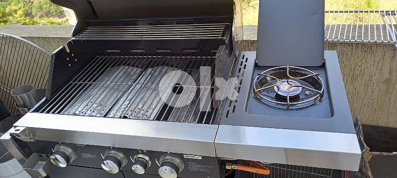 tepro gas grill, 3 flames, with LED control light 2