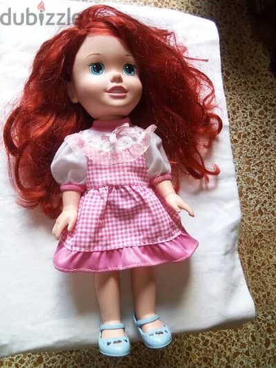 ARIEL PRINCESS DISNEY ANIMATOR BABY princess as new dressed +shoes=20$