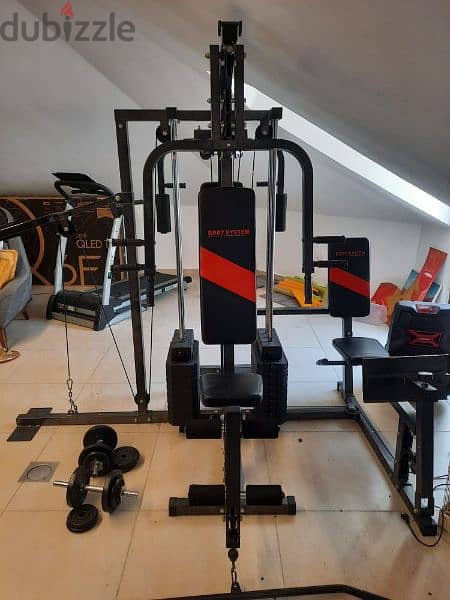 All Gym workouts in 1 Home Gym machine BODYSYSTEM 03027072 GEO SPORTS 1