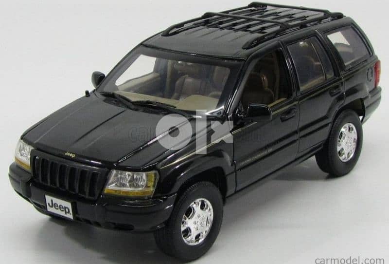 Jeep Grand Cherokee diecast car model 1;18. - Antiques