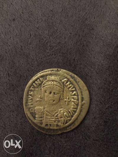 Byzantine coin عملة بيزنطية