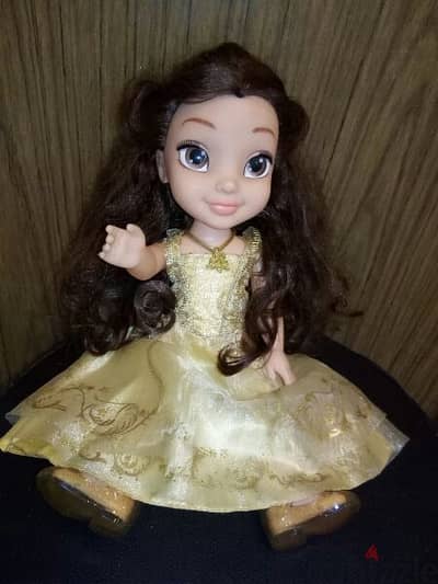 PRINCESS BELLE BEAUTY &THE BEAST Disney ANIMATOR Great doll +Shoes=21$