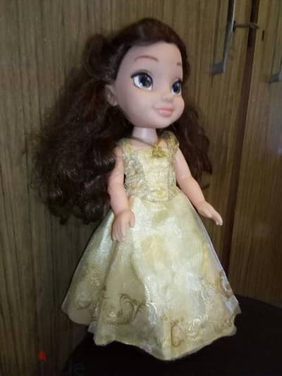 PRINCESS BELLE BEAUTY &THE BEAST Disney ANIMATOR Great doll +Shoes=20$