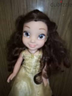 PRINCESS BELLE BEAUTY &THE BEAST Disney ANIMATOR Great doll +Shoes=20$